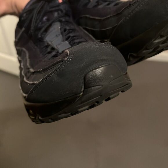 Nike Air Max 95 Obsidian Blue Black Lace Up Running M - Picture 3 of 14